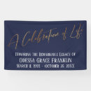 Search for celebration of life banners Modern
