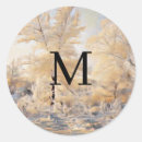 Search for winter scenery stickers Watercolor