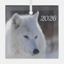 Search for arctic wolf christmas tree decorations Wolves