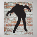 Search for walking zombie posters Silhouette