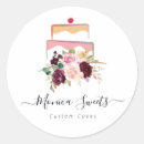 Search for round business cards Floral