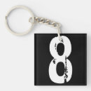 Search for number eight key rings Player