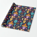 Search for sugar skull wrapping paper Halloween