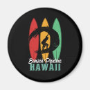 Search for hawaii souvenir magnets Surfboard