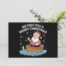 Search for fisherman christmas cards Santa