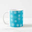 Search for snowflake mugs Blue
