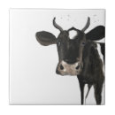 Search for black white cow tiles Country