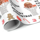 Search for basketball christmas wrapping paper Sports