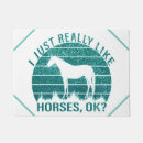 Search for equestrian doormats Pony