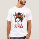 Search for cashier tshirts Santa