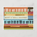 Search for musical graphic postcards Keyboard