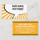 Search for asian food business cards Japan