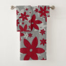 Search for grey and burgundy bath towels Modern