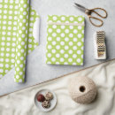 Search for green polka dot wrapping paper Geometric pattern