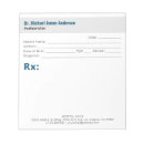 Search for prescription pads Physician