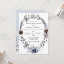 Search for pine cone wedding invitations Greenery