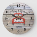Search for rustic christmas clocks Wood