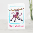 Search for funny deer christmas cards Winter