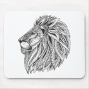 Search for lion head mouse mats Zendoodle
