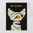 Search for mummy cat postcards Spooky