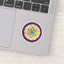 Search for cosmic bumper stickers Mandala