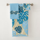 Search for monstera leaf bath towels Tropical