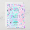 Search for pajama birthday invitations Spa birthday party