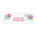 Search for tropical island return address labels Beautiful