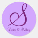 Search for purple envelope seals Monogrammed