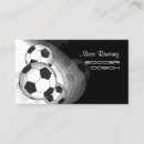 Search for soccer business cards Coach