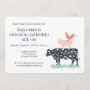 Search for funny chicken birthday invitations Farm