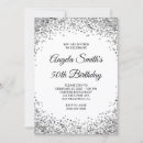 Search for border in white silver invitations For her