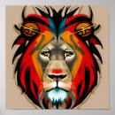 Search for abstract lion art King
