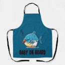 Search for cute fish aprons Fishing