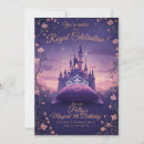 Search for royal princess party invitations Girl