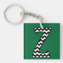 Search for letter z key rings Black