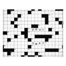 Search for crossword puzzle posters White