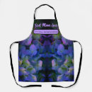 Search for violet blue aprons Purple flowers
