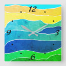 Search for blue and yellow clocks Chic