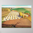 Search for midwestern posters Grant wood