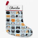 Search for cat lover christmas stockings Funny