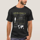 Search for walking stick tshirts Bug