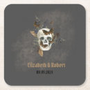 Search for gothic skull coasters Skeleton
