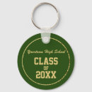 Search for high school graduation key rings Gold