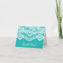 Search for turquoise blue thank you cards Vintage