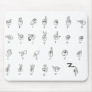 Search for american sign language mouse mats Hands