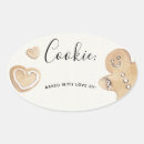 Search for cookie swap stickers Gingerbread man
