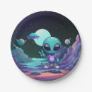 Search for alien plates Colourful