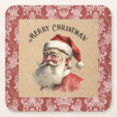 Search for vintage santa claus coasters Old fashioned