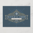 Search for elegant classy save the date postcards Engaged